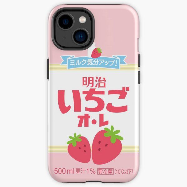 Korean Banana Milk Strawberry Milk Pastel Hard Samsung Galaxy 