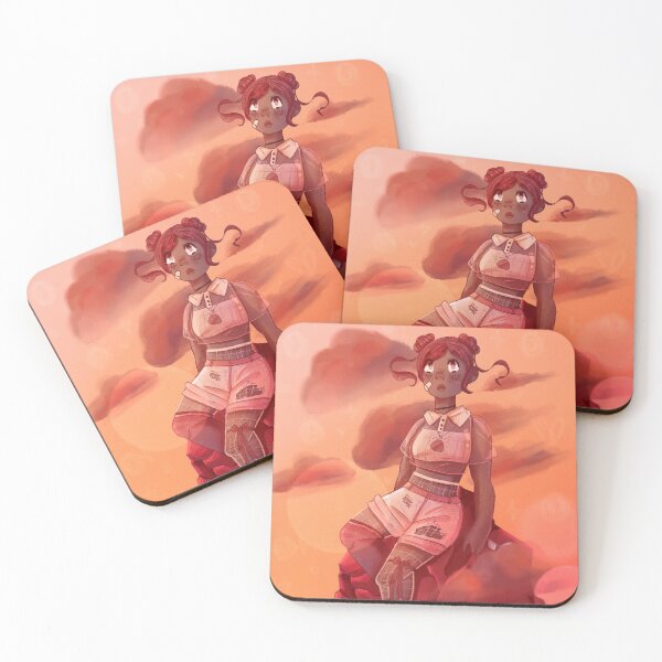 Item preview, Strawberry girl on rock designed and sold by Melaphefon Art.