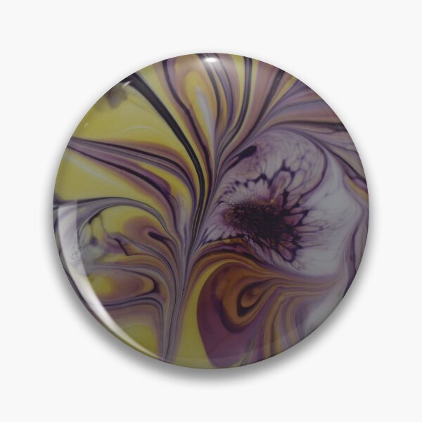 Item preview,  bold lines in different violet and lilac tones play around the sunny yellow in a particularly elegant way. designed and sold by SusannePasset.