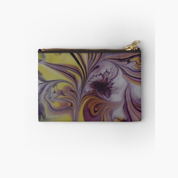 Item preview,  bold lines in different violet and lilac tones play around the sunny yellow in a particularly elegant way. designed and sold by SusannePasset.