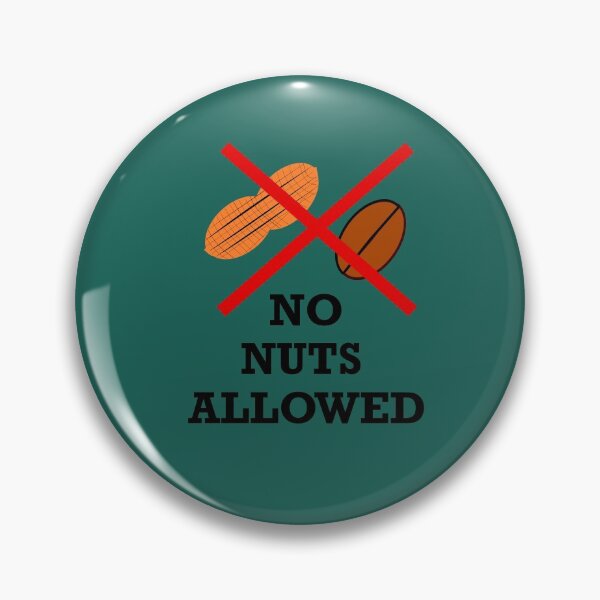 Item preview, No nuts, Nut allergy,Anaphylaxis,Epipen,Allergies designed and sold by martisanne.