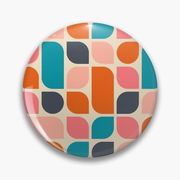 Item preview, Retro Geometric Shapes Pattern designed and sold by quarantine81.