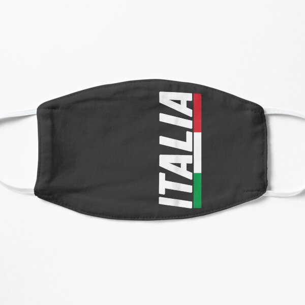 Italia Italy Italian Flag Souvenir Gift Love Flat Mask