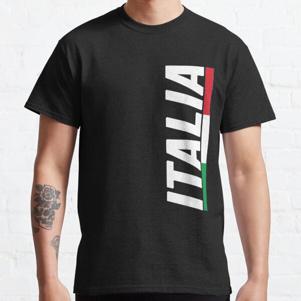Italia Italy Italian Flag Souvenir Gift Love Classic T-Shirt