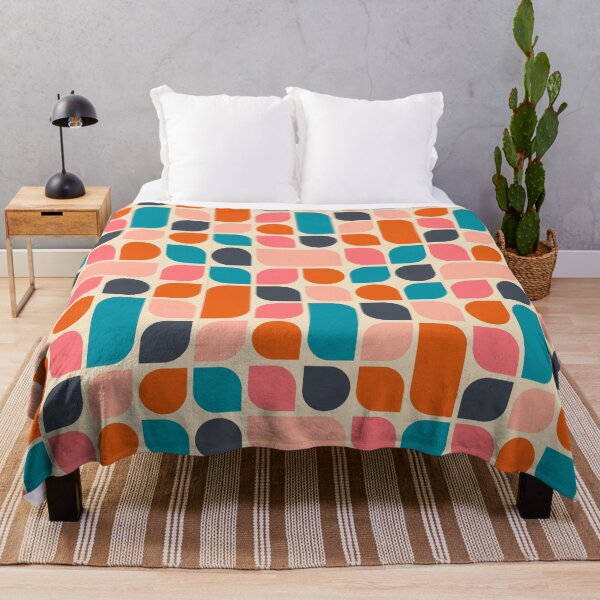 Item preview, Retro Geometric Shapes Pattern designed and sold by quarantine81.