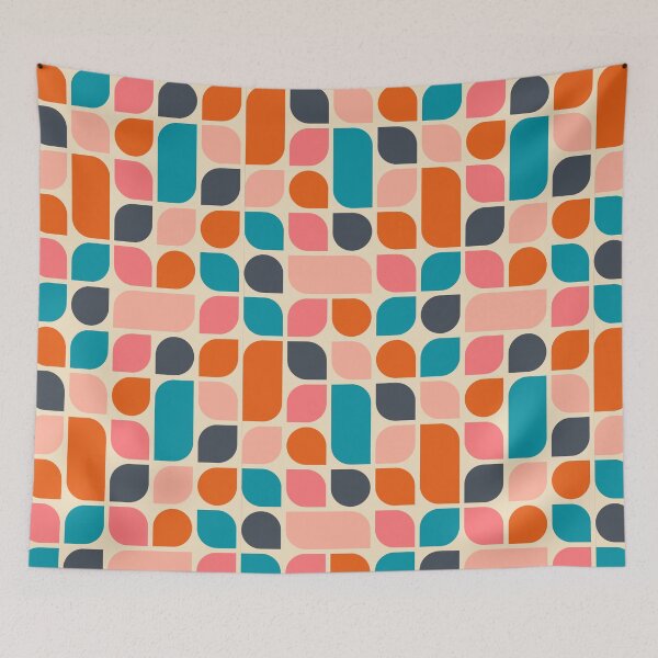 Item preview, Retro Geometric Shapes Pattern designed and sold by quarantine81.