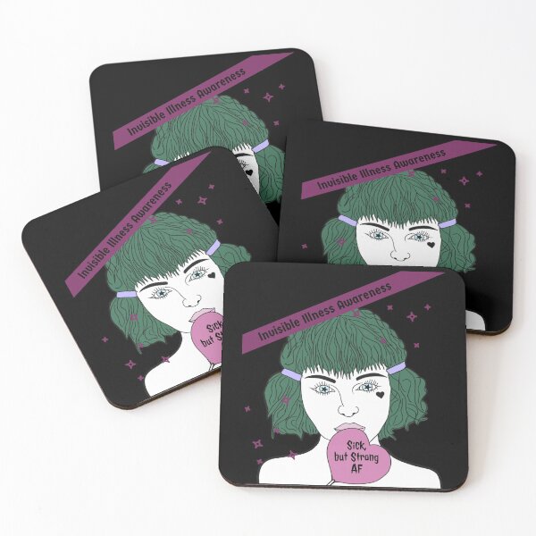 Item preview, Invisible illness awareness  designed and sold by crudeart.