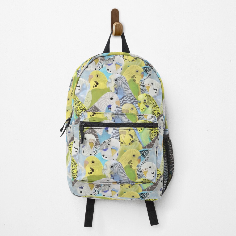 Budgie Parakeets Backpack