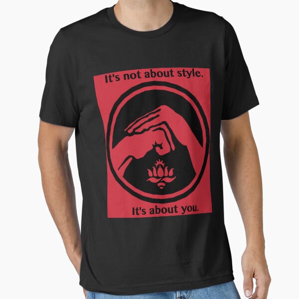 Item preview, It's not about style. (Red background) designed and sold by Red Lotus  School of Movement.