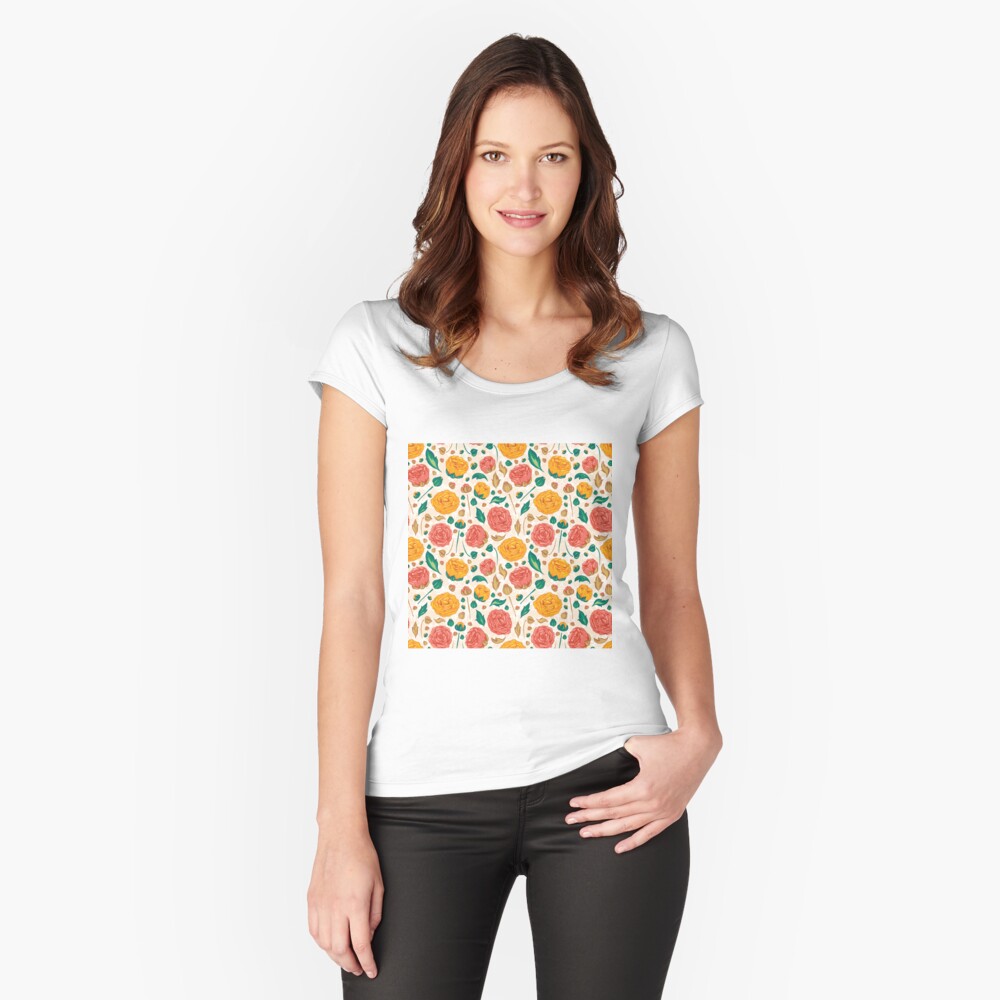 Item preview, Fitted Scoop T-Shirt designed and sold by starchim01.