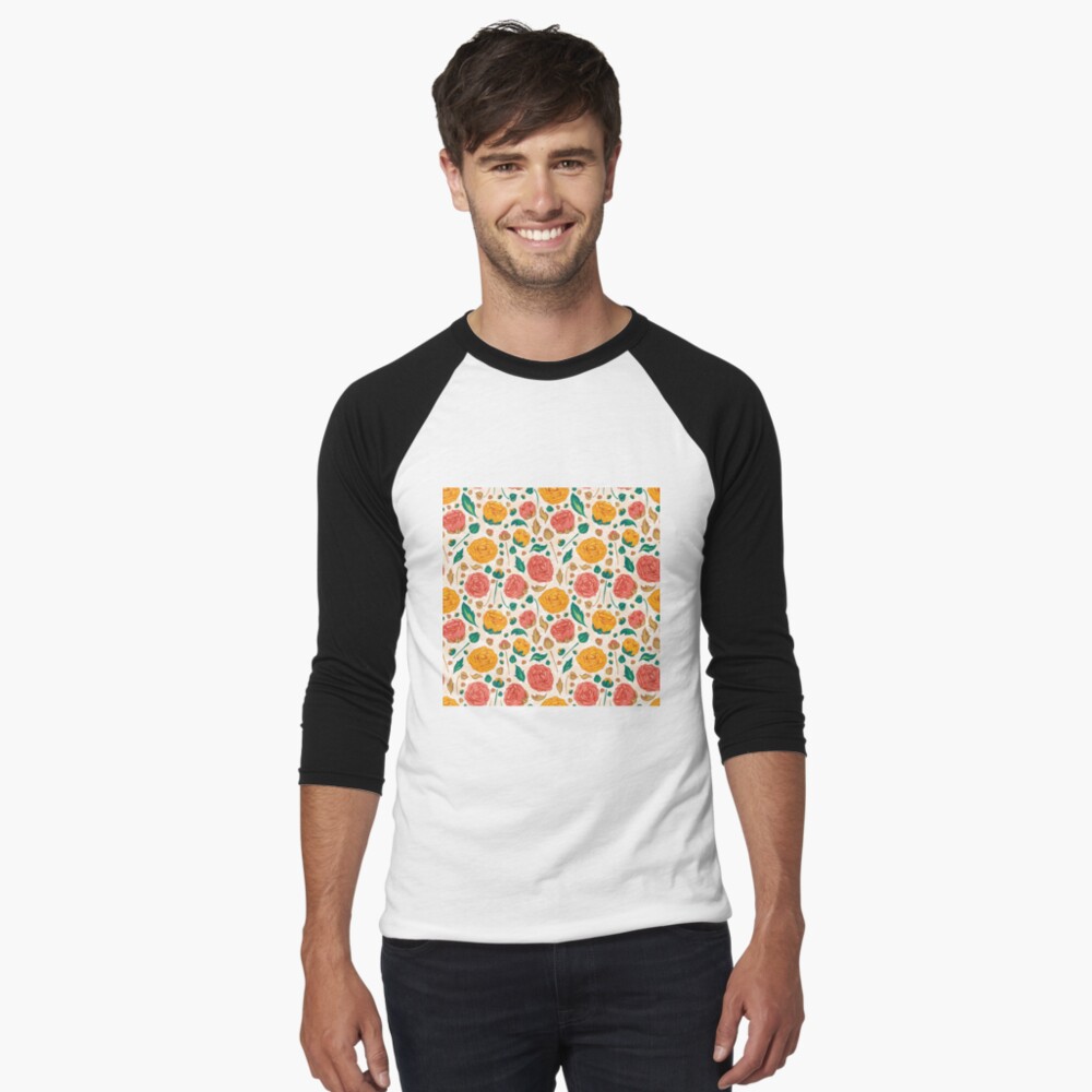 Item preview, Baseball ¾ Sleeve T-Shirt designed and sold by starchim01.