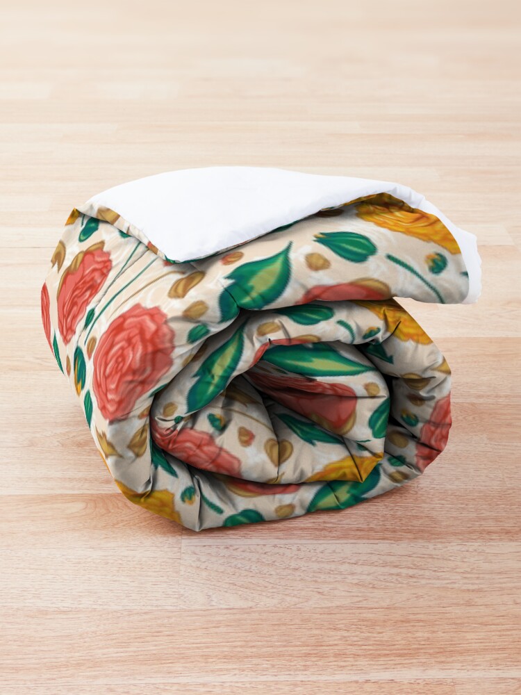 Alternate view of Floral pattern on Comforter