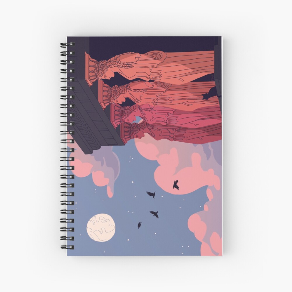 Item preview, Spiral Notebook designed and sold by flaroh.