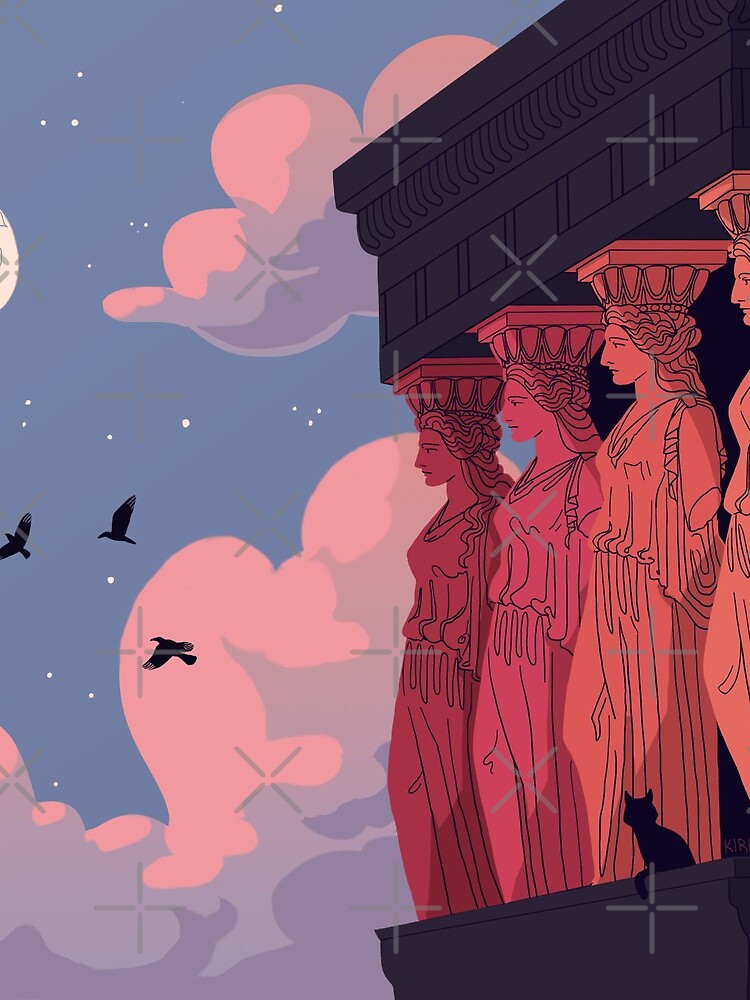 Caryatids at Dusk by flaroh