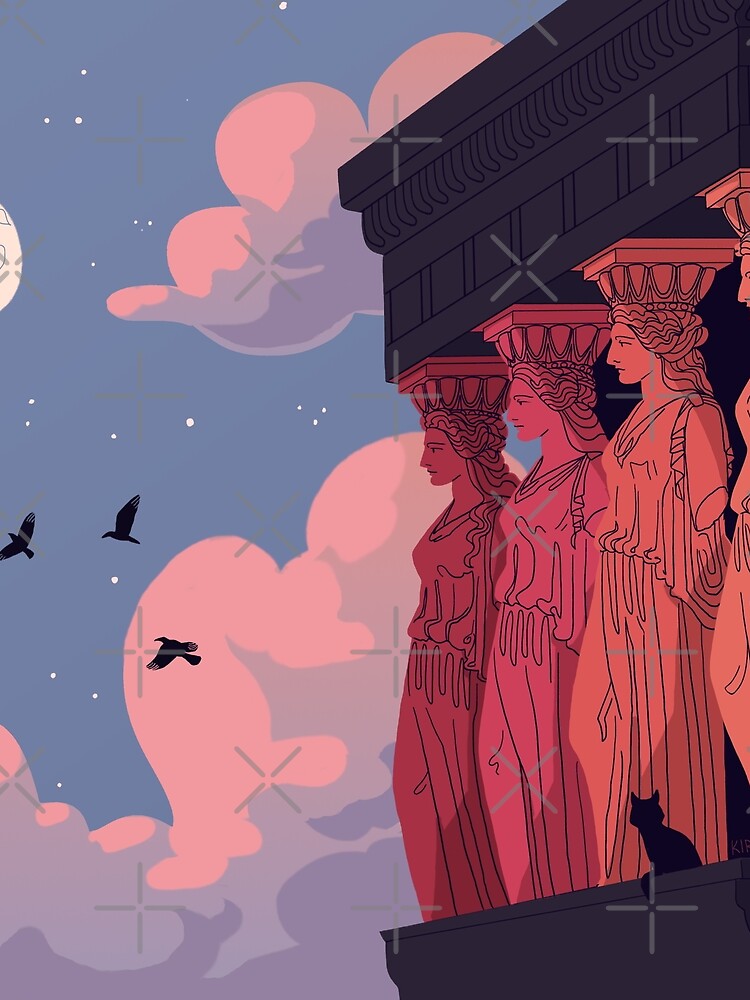 Caryatids at Dusk by flaroh