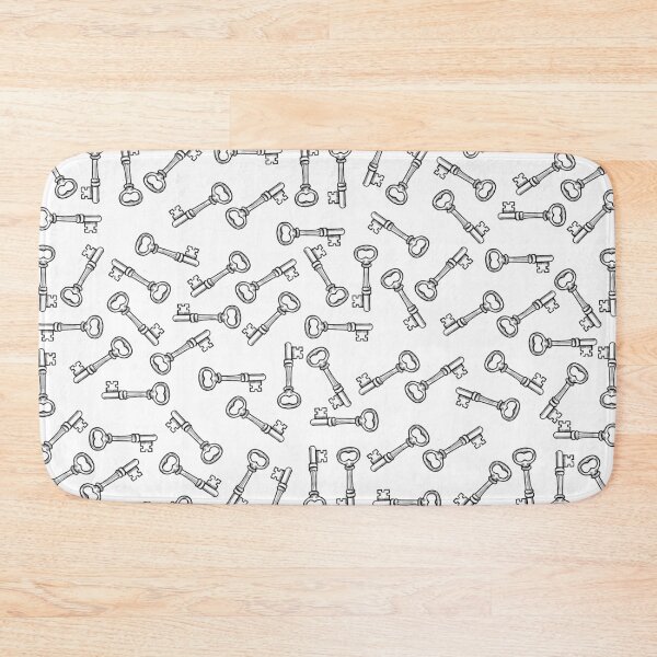 Item preview, Vintage Key Pattern designed and sold by ValentinaHramov.