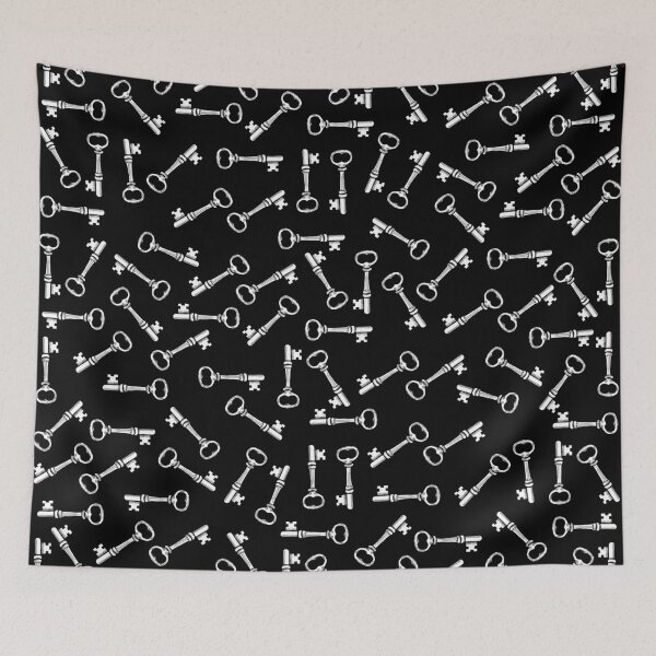 Item preview, Vintage Key Pattern designed and sold by ValentinaHramov.