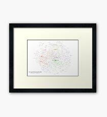 The Graph of Programming Paradigms Framed Print