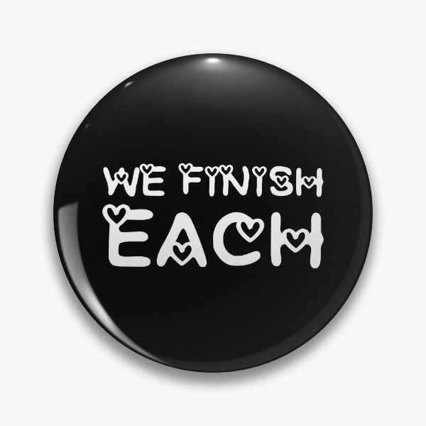 Item preview, We Finish Each Others Sentences First White designed and sold by itismimi.