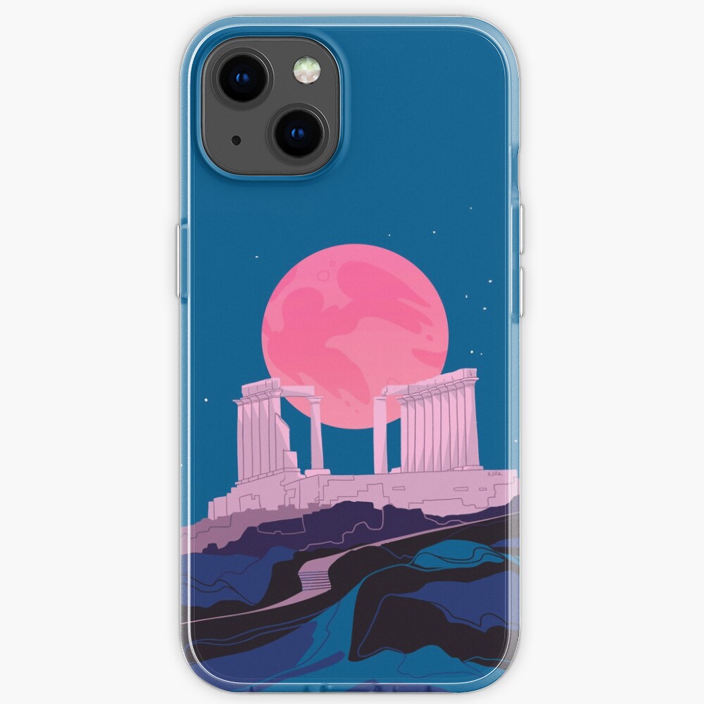 Temple of Poseidon at Sounion iPhone Case