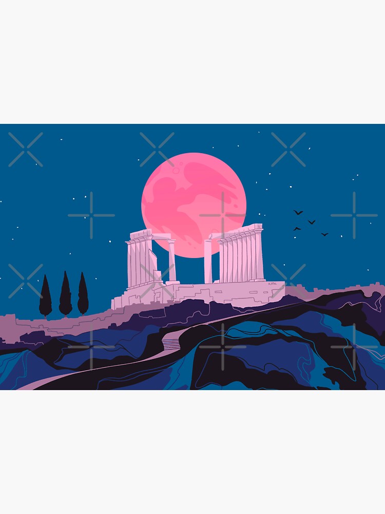Temple of Poseidon at Sounion by flaroh