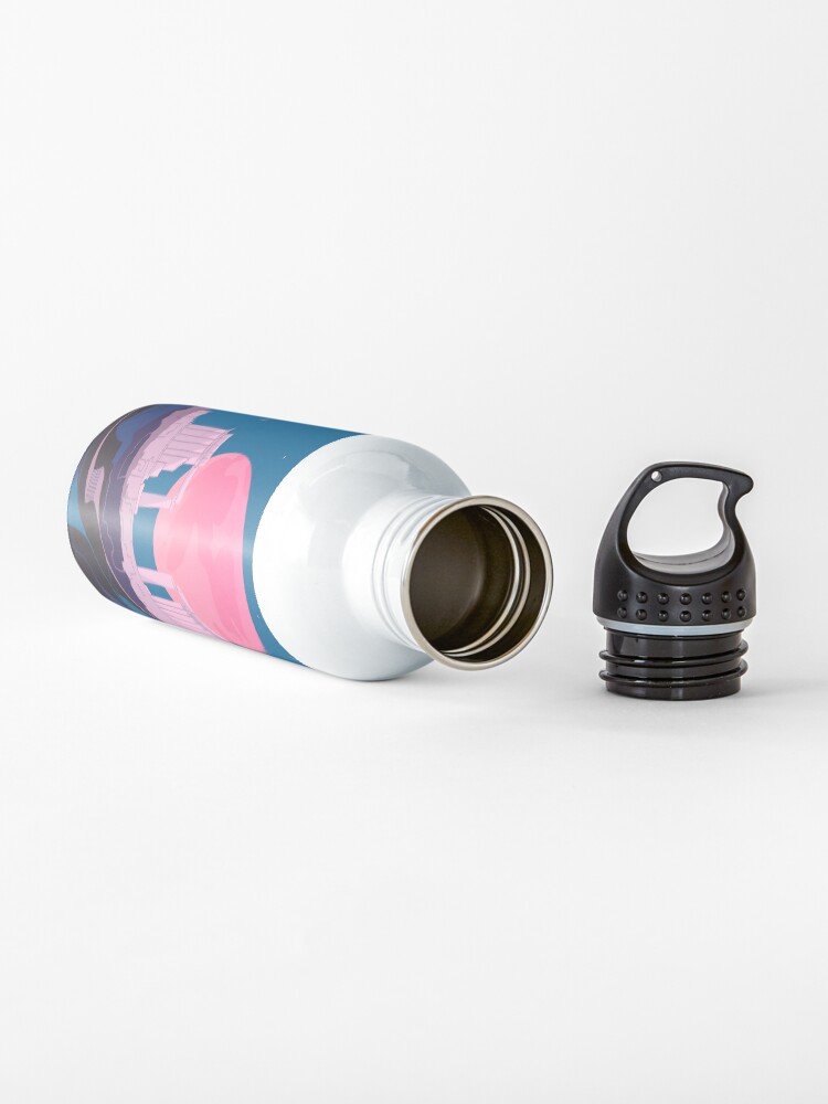 Alternate view of Temple of Poseidon at Sounion Water Bottle