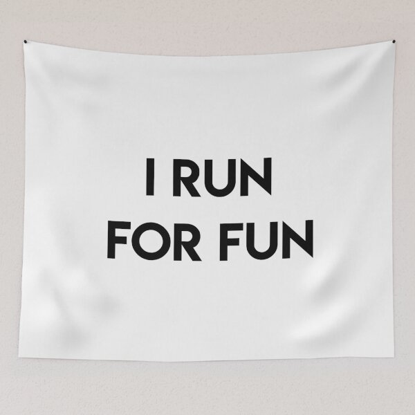 Item preview, I Run For Fun designed and sold by jackknite.