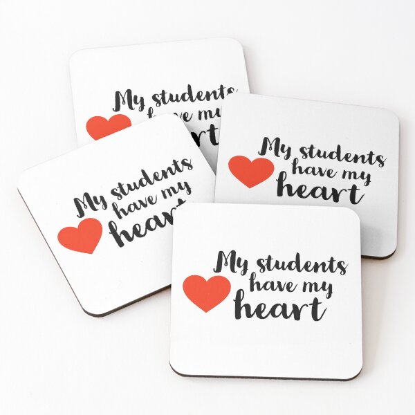 Item preview, MY STUDENTS HAVE MY HEART- TEACHING - TEACHER LIFE - TEACHER - TEACHER USA - FUNNY  designed and sold by Tropical Blood.