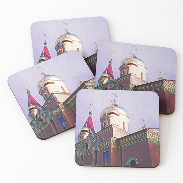 Item preview, Orthodox church with shining domes designed and sold by helenkaiy.
