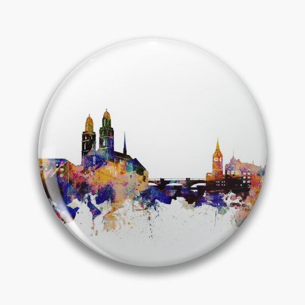 Item preview, zurich skyline designed and sold by BekimART2.