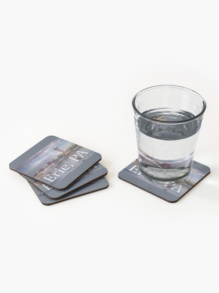 Alternate view of Erie Bayfront Coasters (Set of 4)