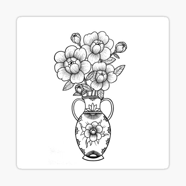 14 Decorative Flower Vase Tattoos  Tattoodo