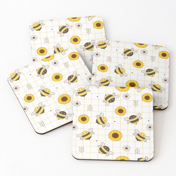 Item preview, Cute Sunflowers With Bees designed and sold by noirty.