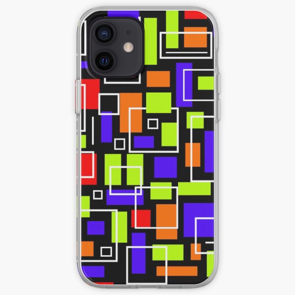 Scattered Squares iPhone Soft Case