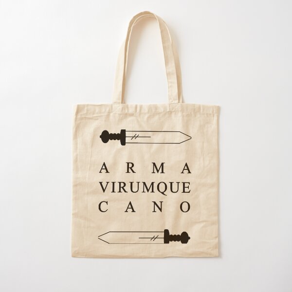 Vista previa del artículo con la obra «ARMA VIRUMQUE CANO», diseñado y vendido por flaroh.