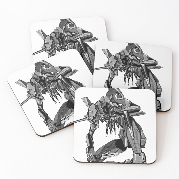 Item preview, Neon Genesis Evangelion EVA Unit-01 Black And White Halftone designed and sold by Jmsbnks.