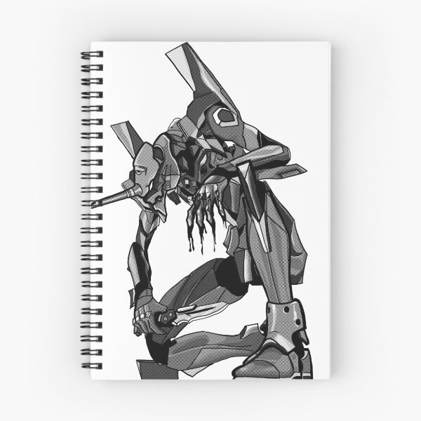 Item preview, Neon Genesis Evangelion EVA Unit-01 Black And White Halftone designed and sold by Jmsbnks.