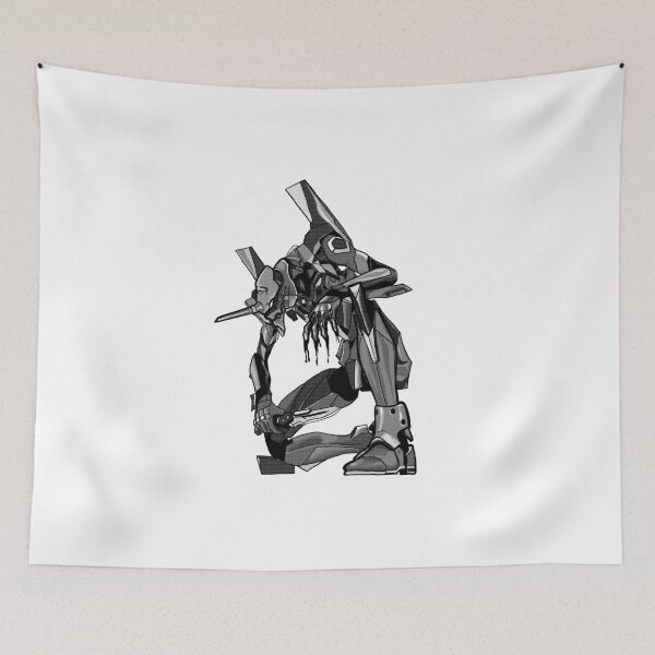Item preview, Neon Genesis Evangelion EVA Unit-01 Black And White Halftone designed and sold by Jmsbnks.