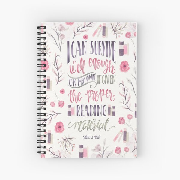 I CAN SURVIVE WELL ENOUGH Spiral Notebook