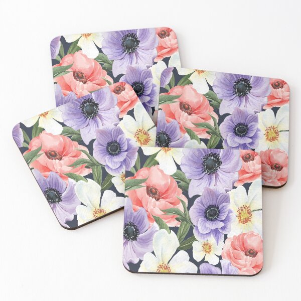 Item preview, Botanical Flowers designed and sold by noirty.