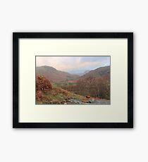 Autumn In The Little Langdale Valley Framed Print