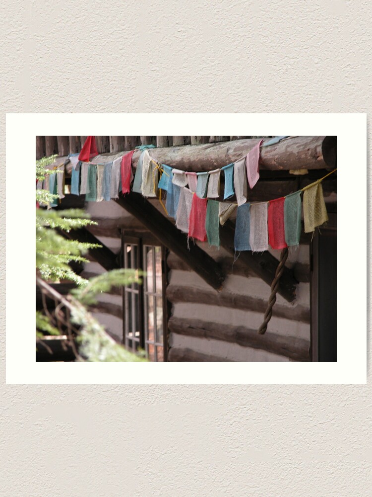 Alternate view of Prayer Flags Art Print
