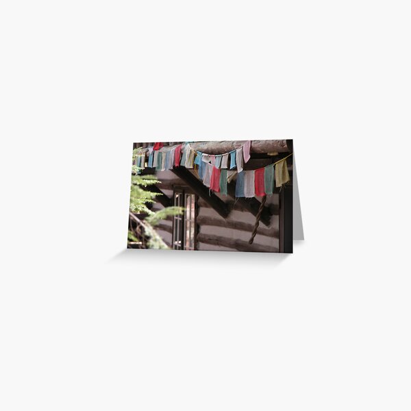 Prayer Flags Greeting Card