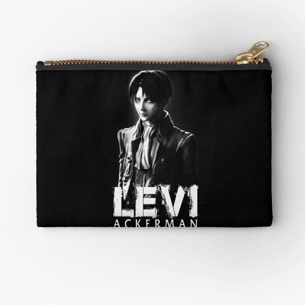 Attack Titan Zipper Pouches Redbubble - attack on titan no jacket roblox