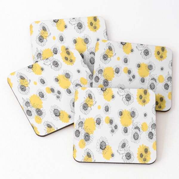 Item preview, White And Yellow Flowers designed and sold by noirty.