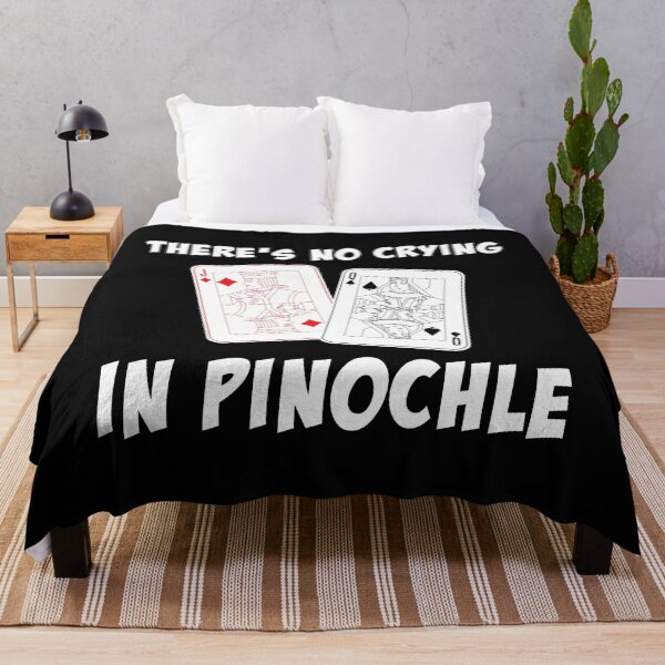 Item preview, Funny Card Player No Crying In Pinochle graphic designed and sold by jakehughes2015.