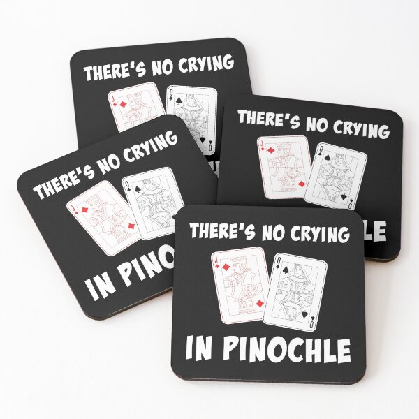 Item preview, Funny Card Player No Crying In Pinochle graphic designed and sold by jakehughes2015.