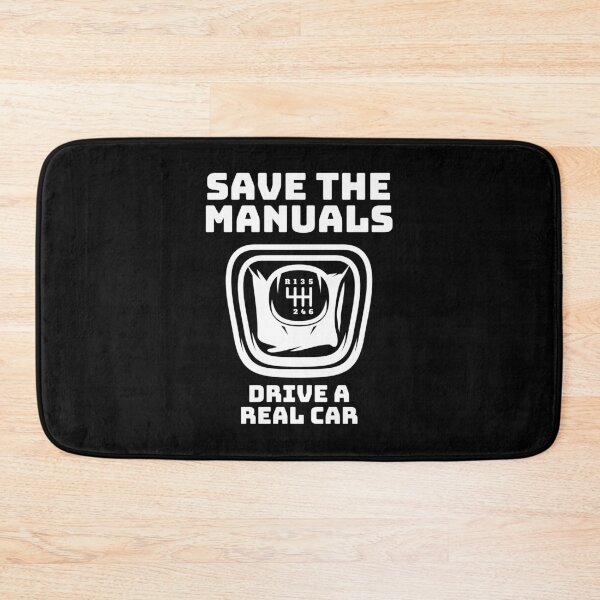 Item preview, Save The Manuals Drive A Real Car designed and sold by T-Junkie.