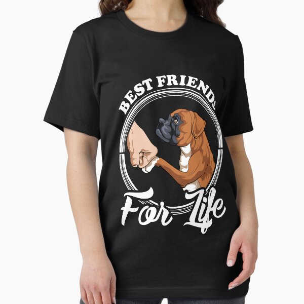 Item preview, Boxer Dog Lover Design "Best Friends For Life" designed and sold by adsman68.