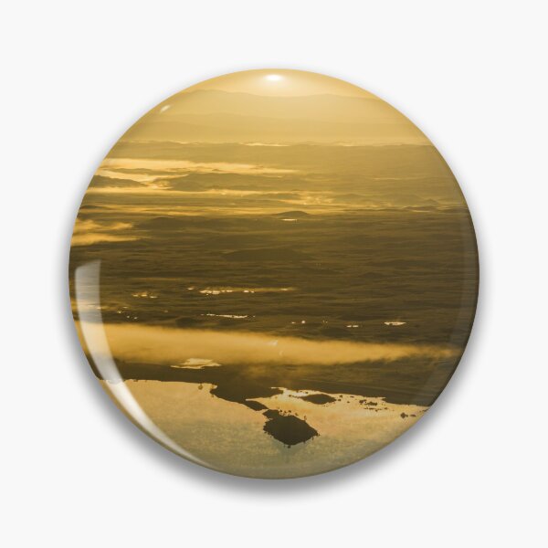 Item preview, LandscapeTemperature Inversion  Lochan na h-Achlaise Rannoch Moor Scotland designed and sold by Stravaigin.
